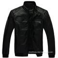 Men Top Quality Leather Fashion PU Fit Jacket Clothes